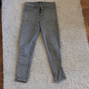 Light gray army style BDG pants